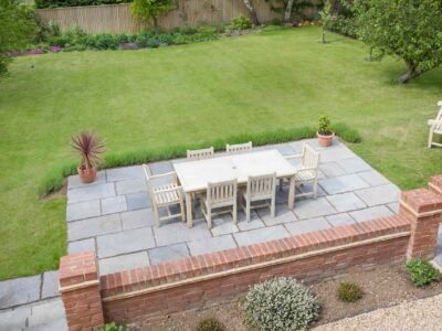 Garden Wall & Patio installation Solihull